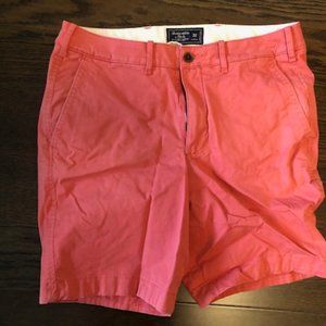 Abercombie & Fitch Orange Rust Shorts Size 32 Stretch